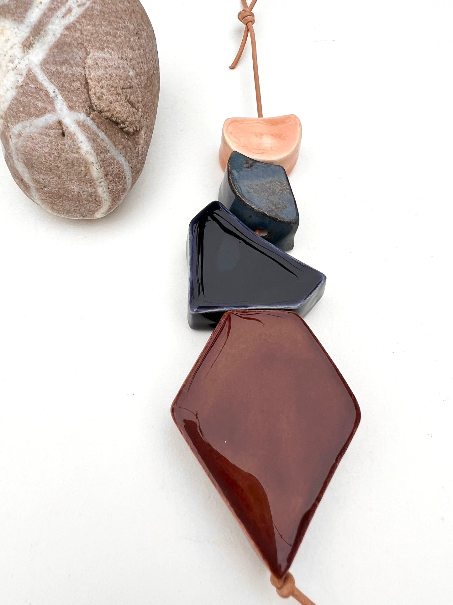 SOLD - one of a kind 'hepworth' sculptural piece