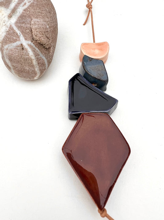 SOLD - one of a kind 'hepworth' sculptural piece