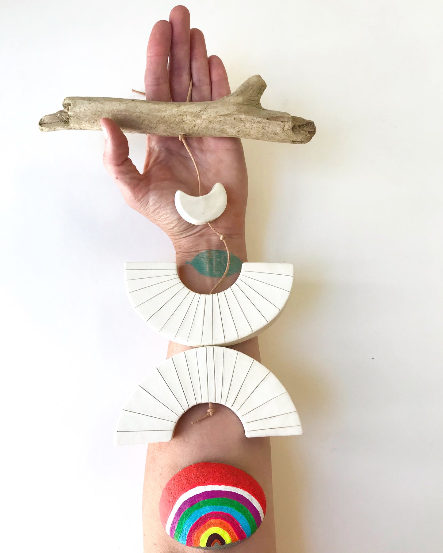 sold - ‘love thyself’ hanging