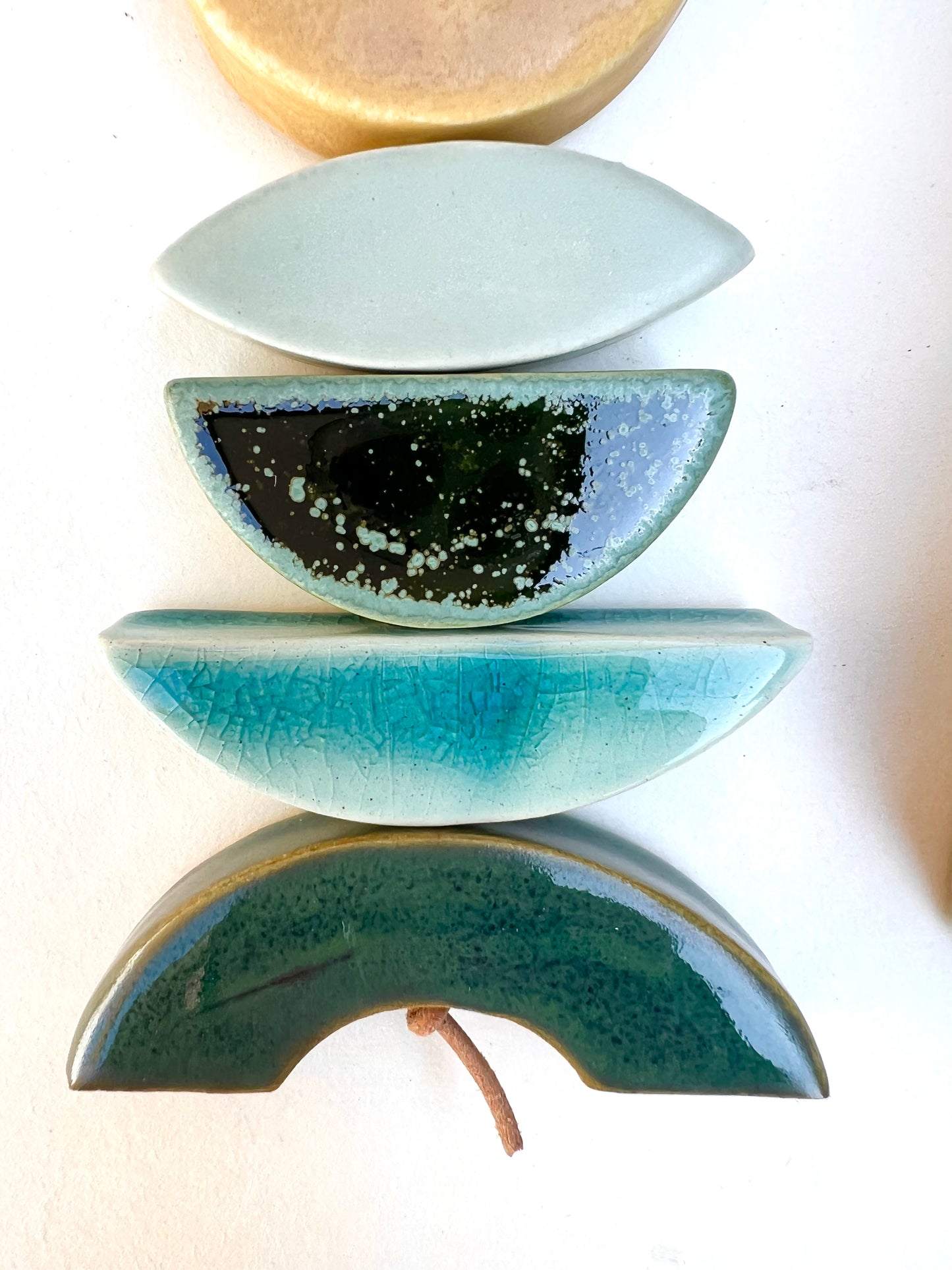 one of a kind 'solstice to solstice' ceramic piece - SOLD