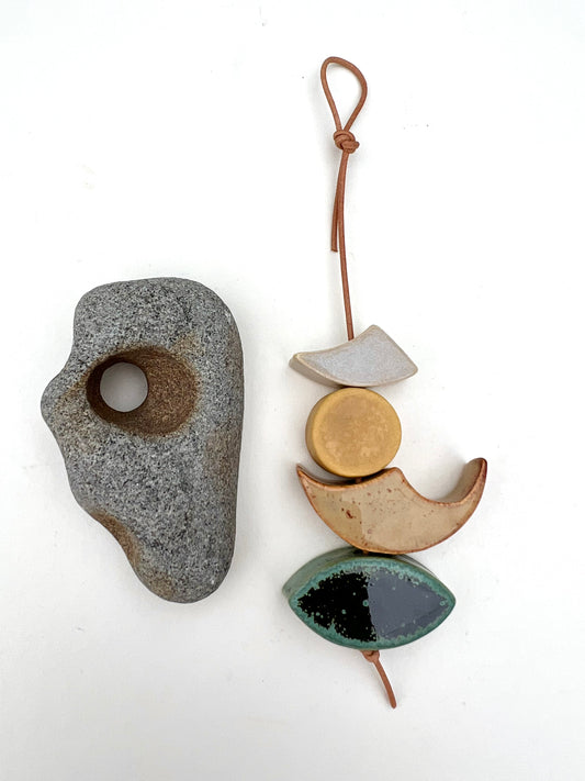 one of a kind 'hepworth' sculptural piece - SOLD