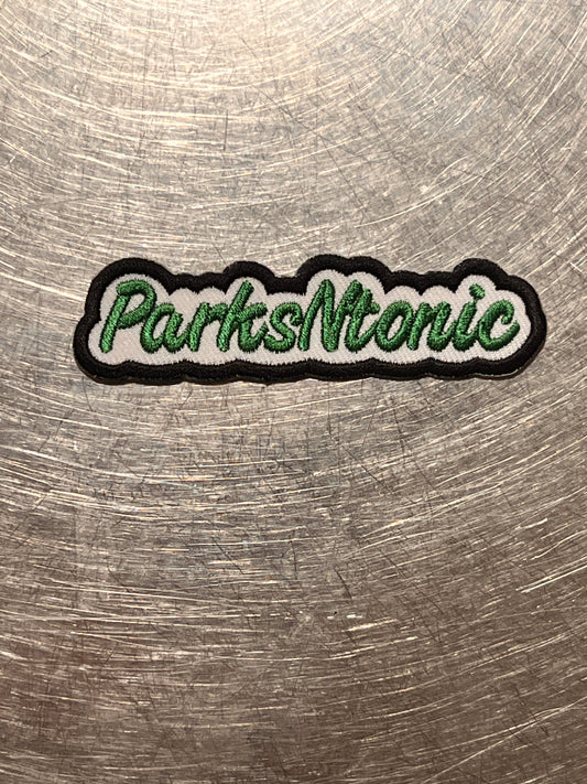 ‘ParksNtonic’ embroidered patch