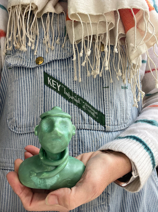 SOLD - green beret snake