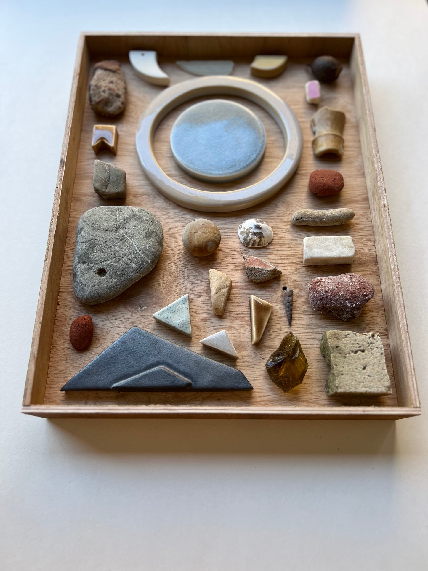 zen knolling meditation box; our mother the mountain sculpture collection