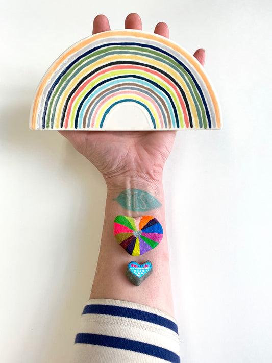 sold out rainbow piece