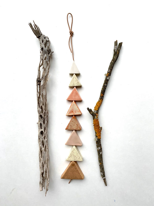 SOLD - one of a kind, 'untamed presence' inspired wall piece
