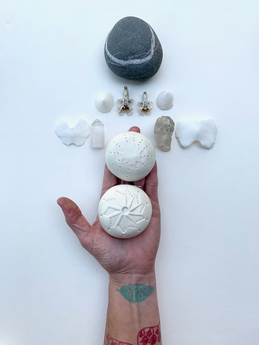 sold - meditation sculptures / one of a kind ceramics for sacred spaces