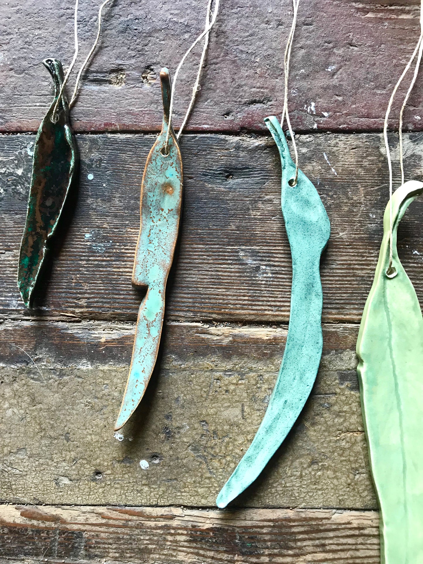 sold - green(s) ‘clarity’ eucalyptus hanging
