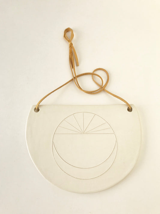sold - moon compass hanging